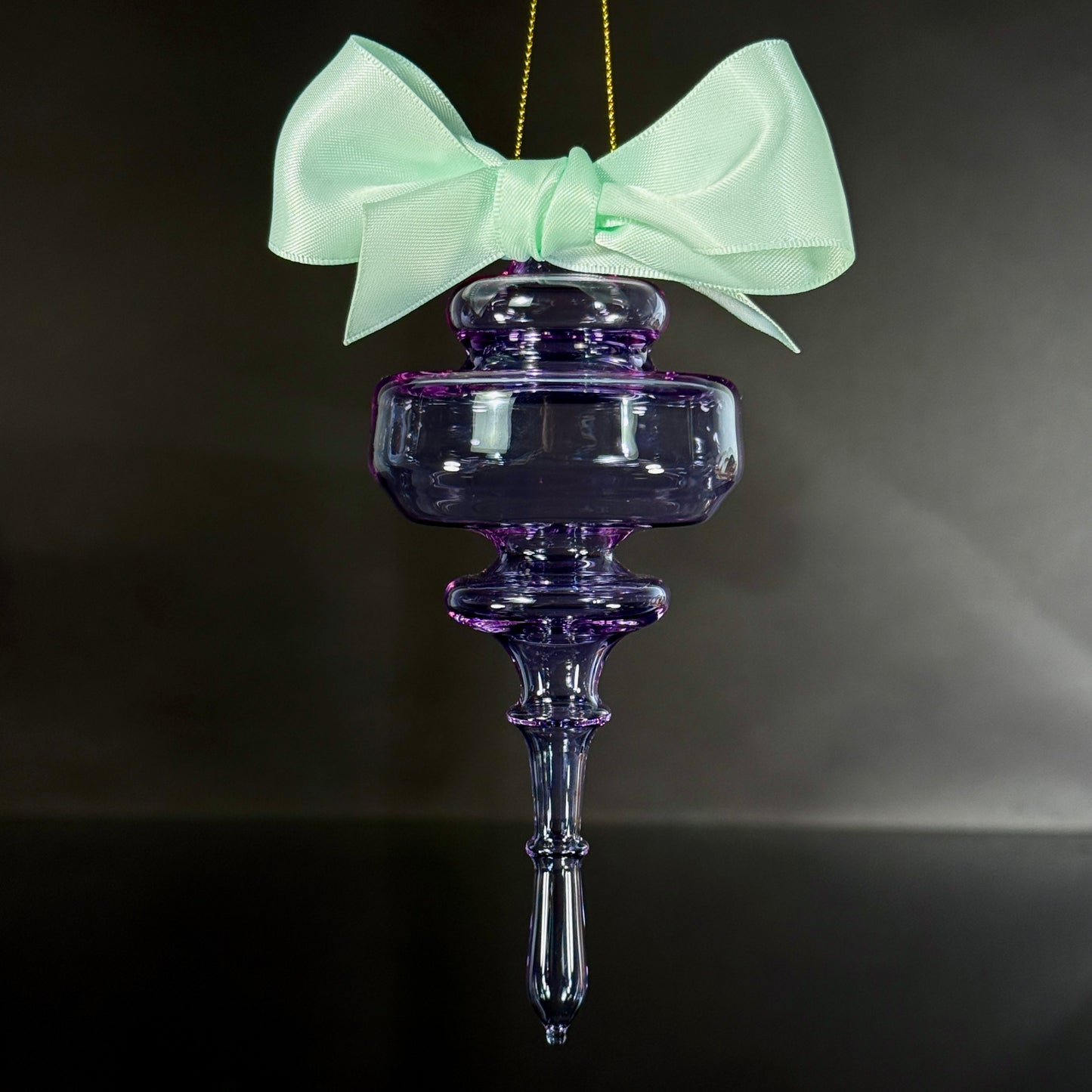 Lavender with Mint Bow