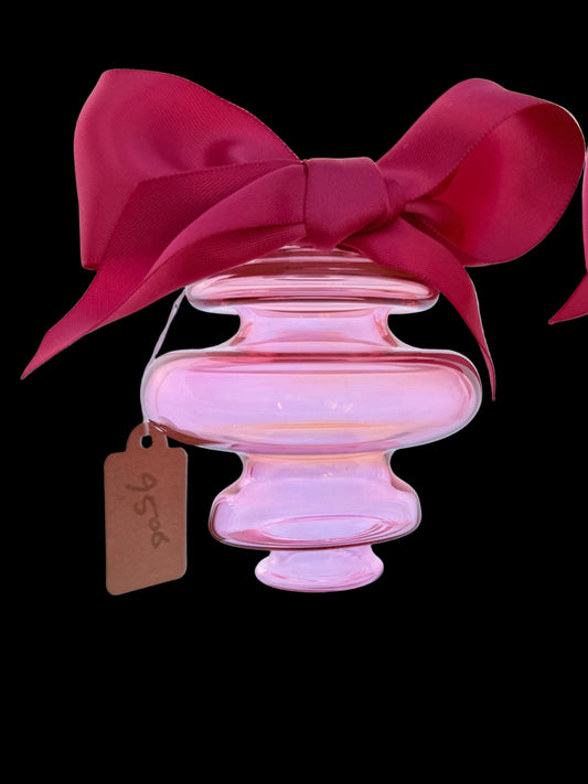 Pink & Gold Fume with Fuchsia Bow