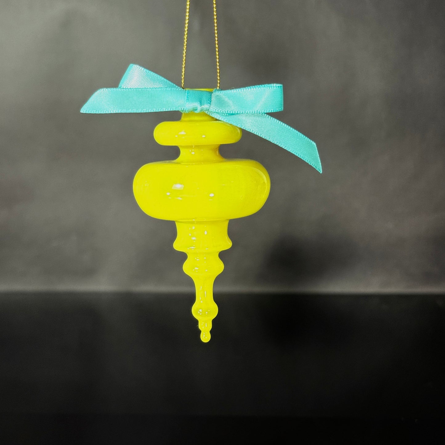 Grinch with Teal Bow