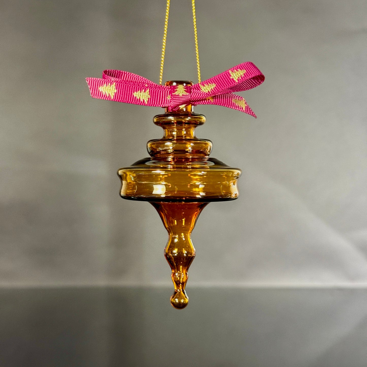 Maple with Merlot and Gold Tree Bow