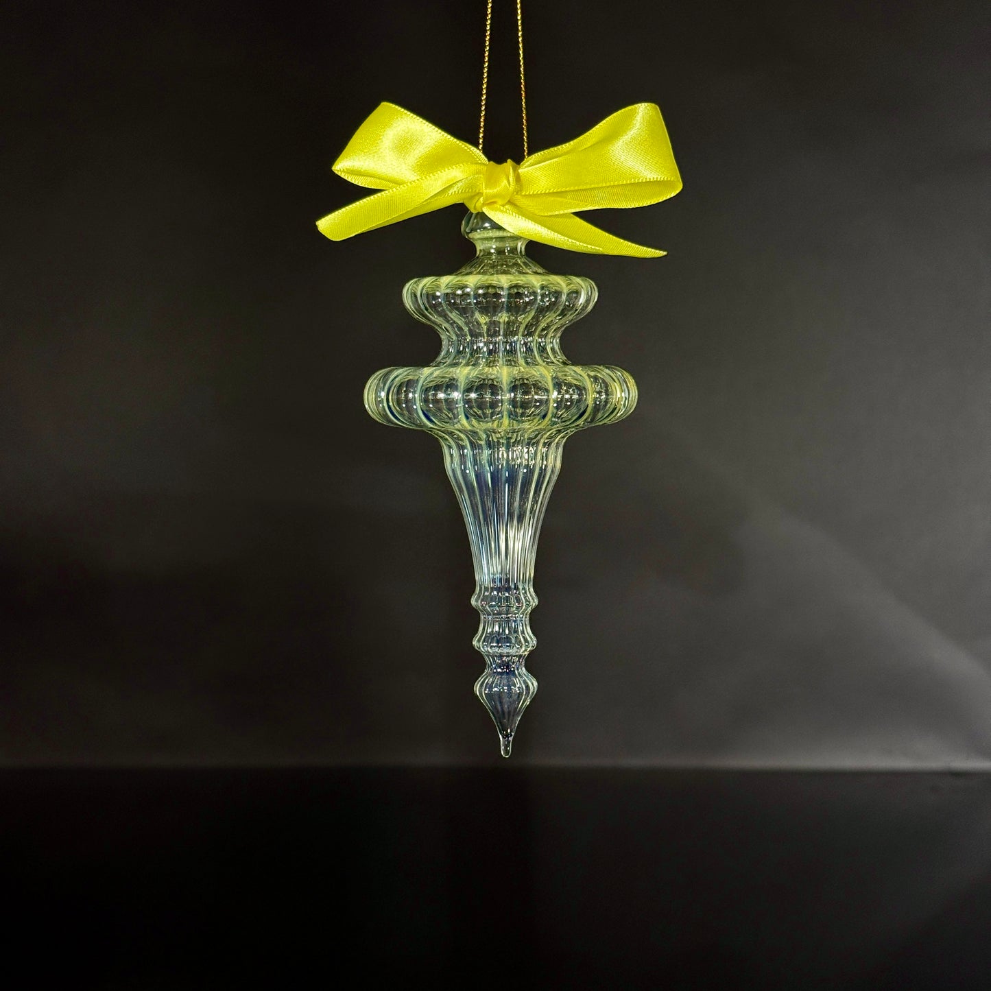 Marzipan Silver Fumed with Daffodil Bow