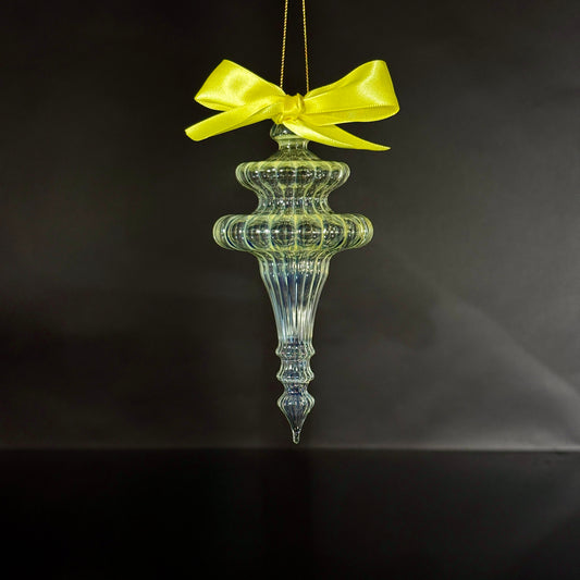 Marzipan Silver Fumed with Daffodil Bow