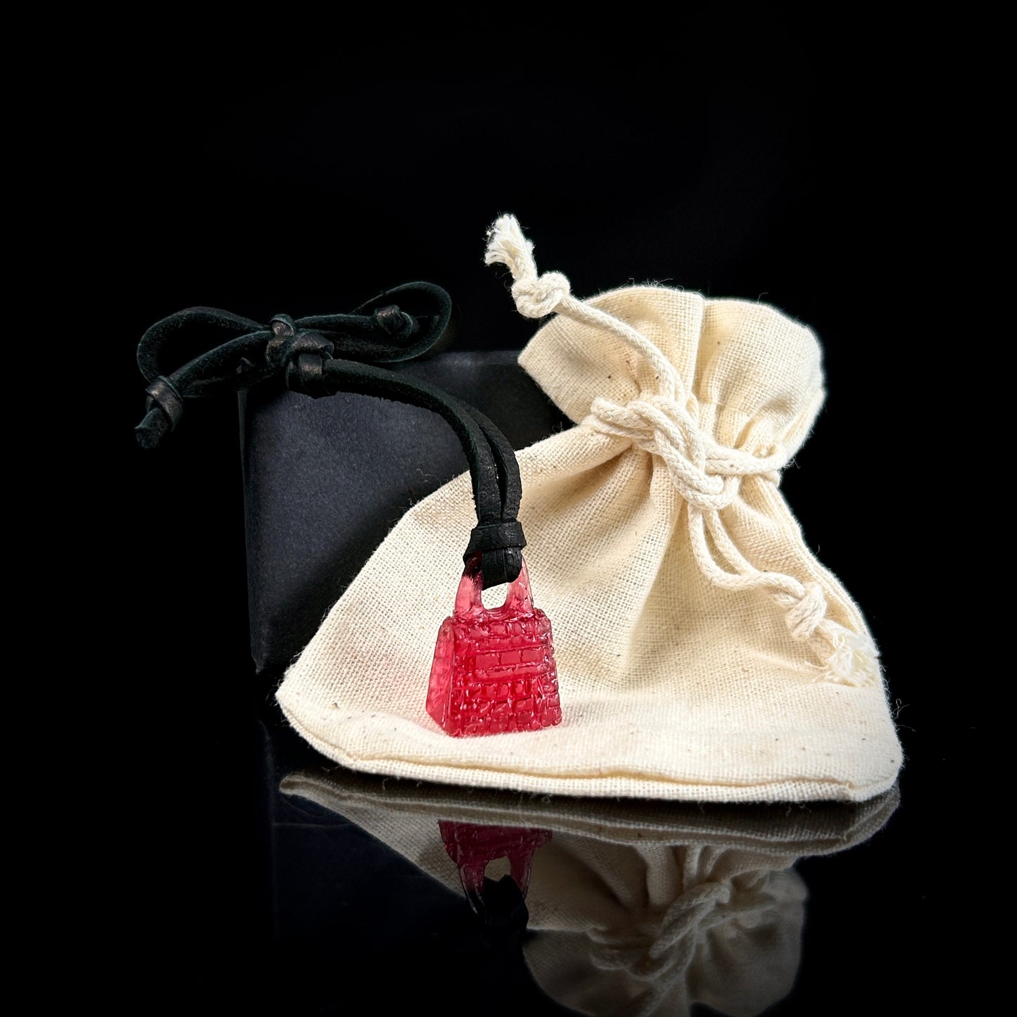 Exotic Kelly 25- In Rose Sheherazade on Porosus Crocodile