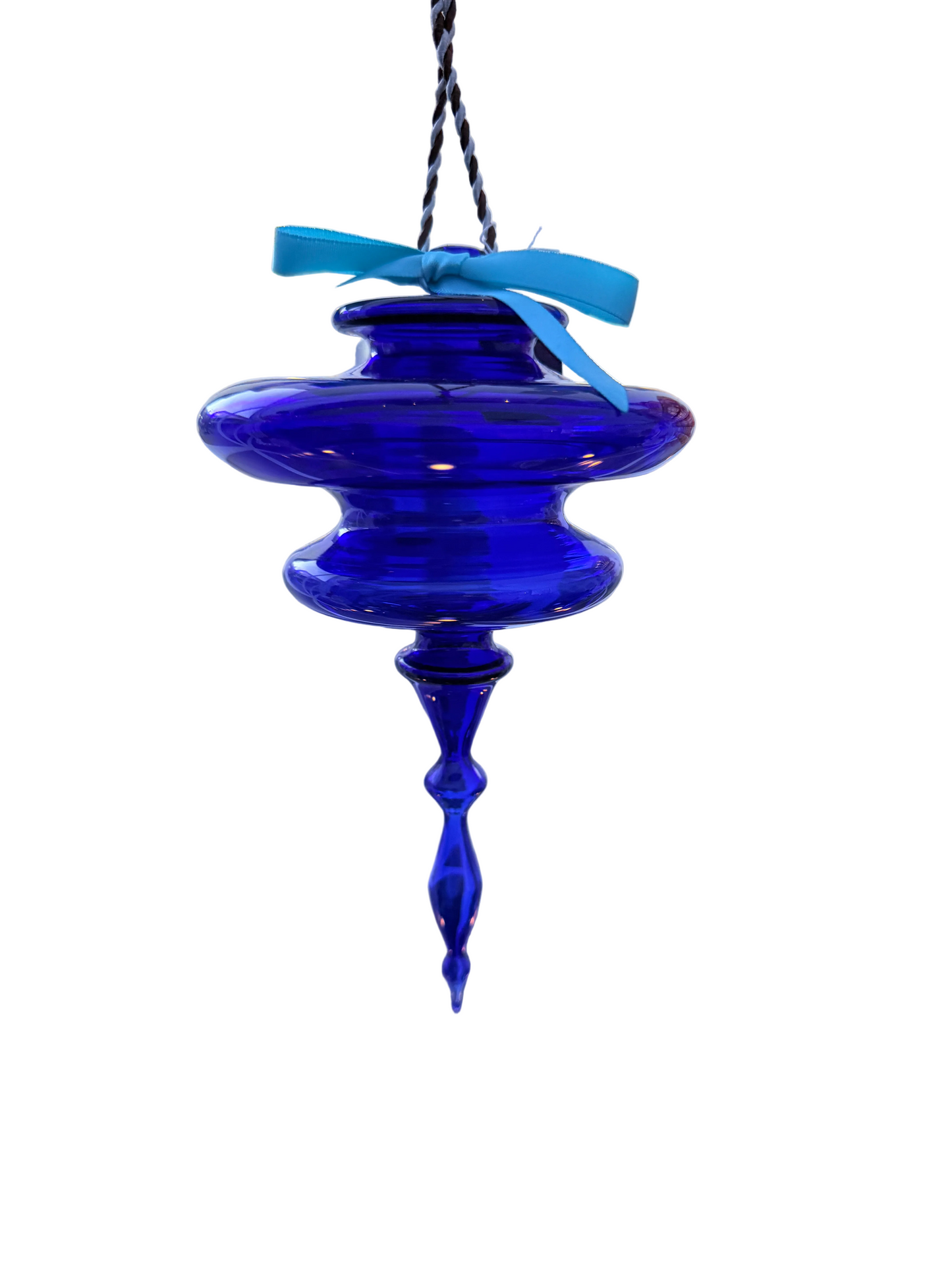 Royal Blue with Teal Bow