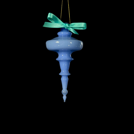 Cindy Lou Blue with Teal Bow