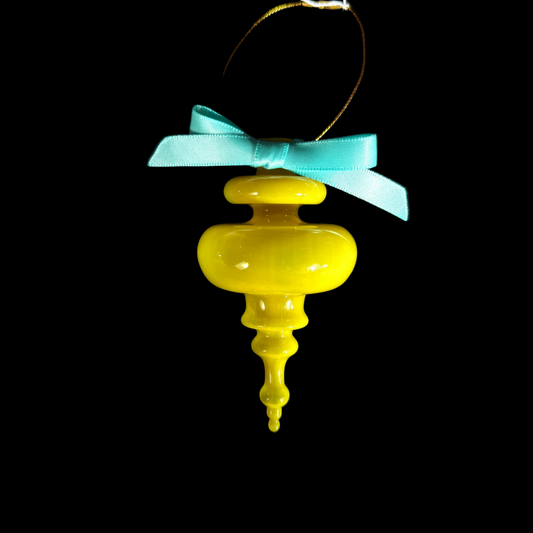 Grinch with Teal Bow