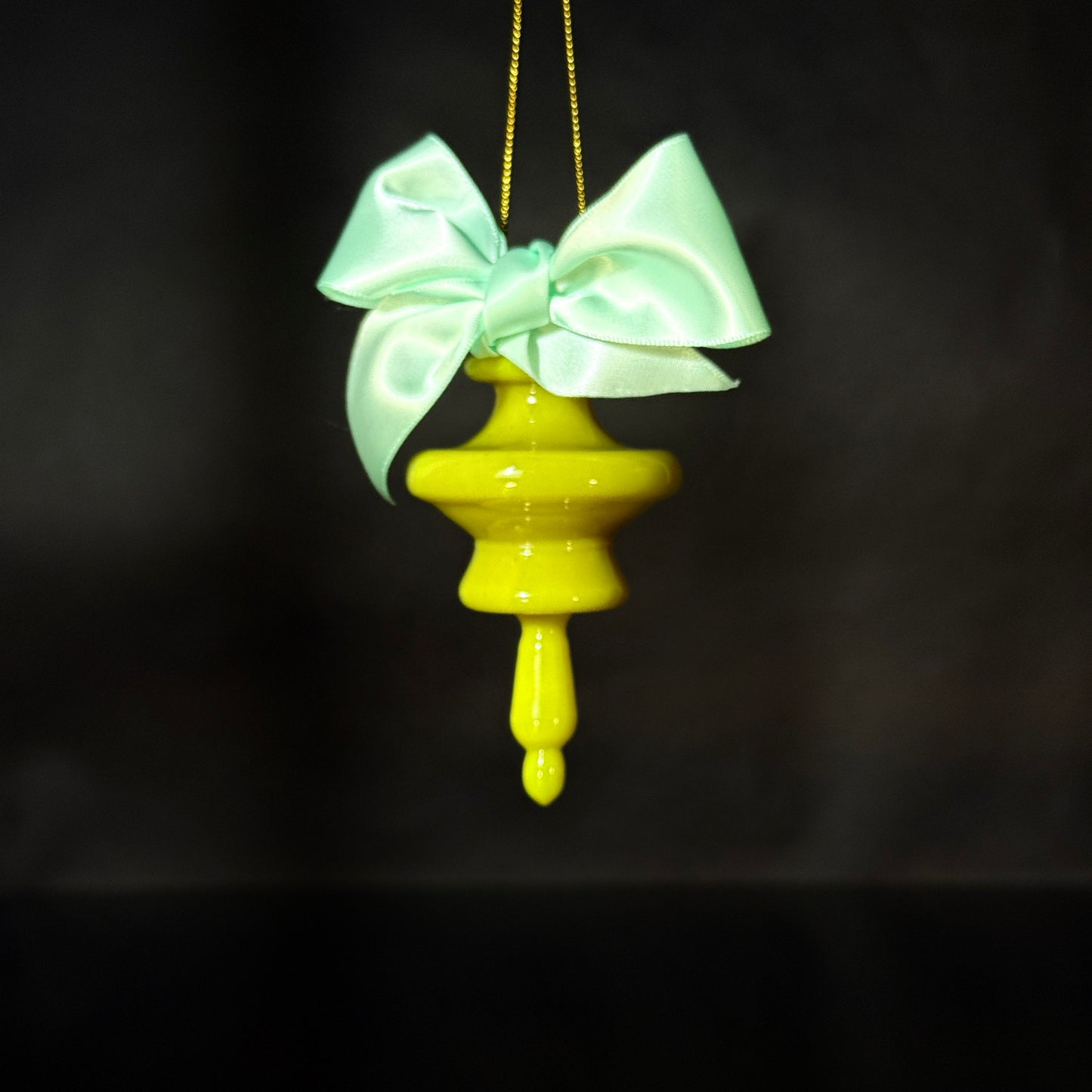 Grinch with Mint Bow