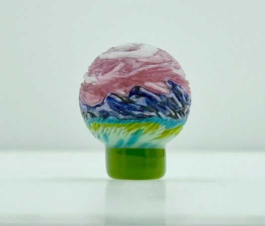 Flatirons Sunset Mini Marble-25mm