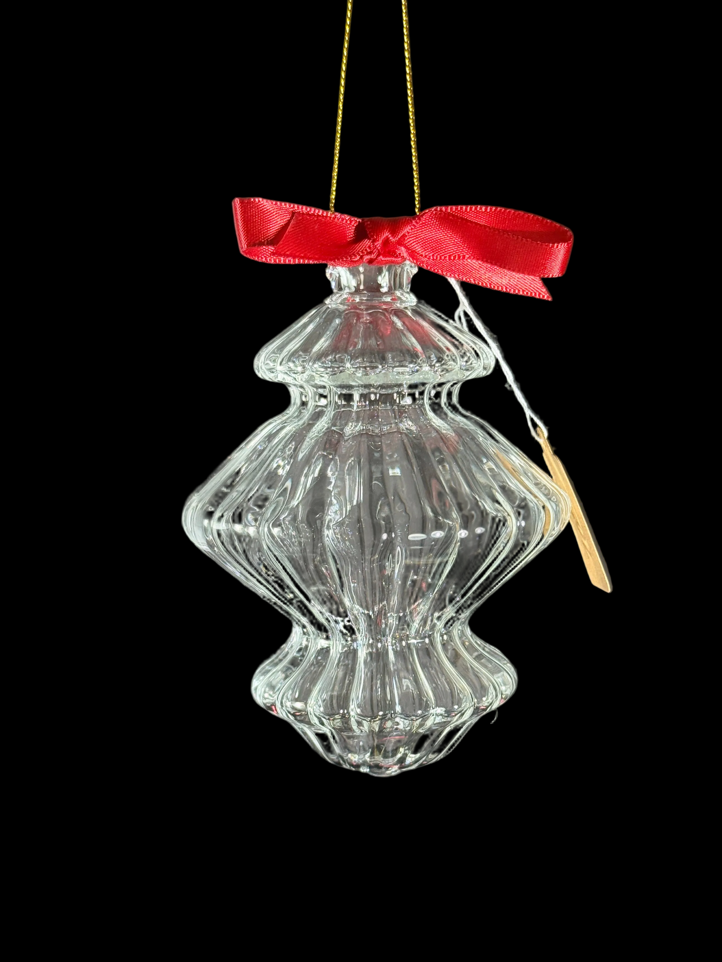 Snowflake Satin Crimson Bow