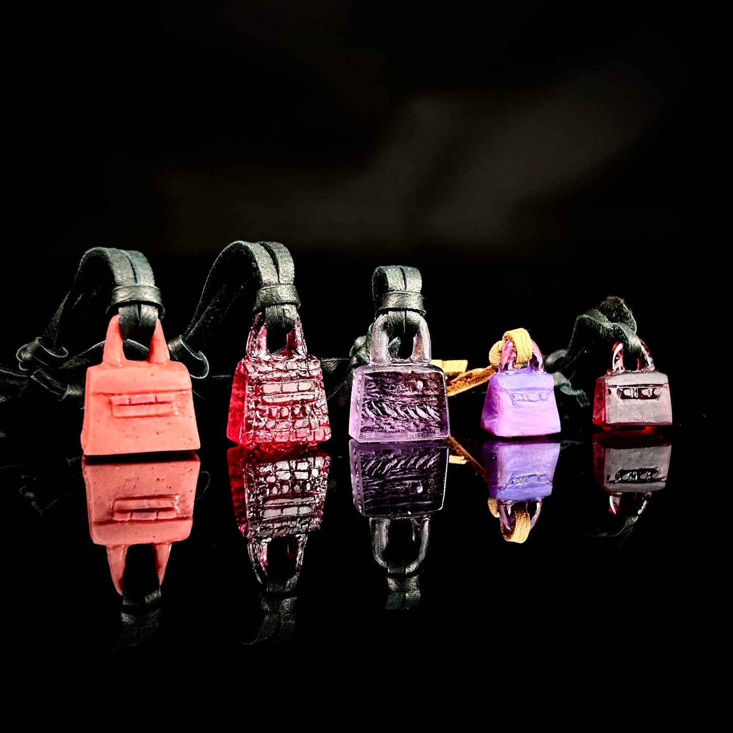 Exotic Kelly 25- In Rose Sheherazade on Porosus Crocodile