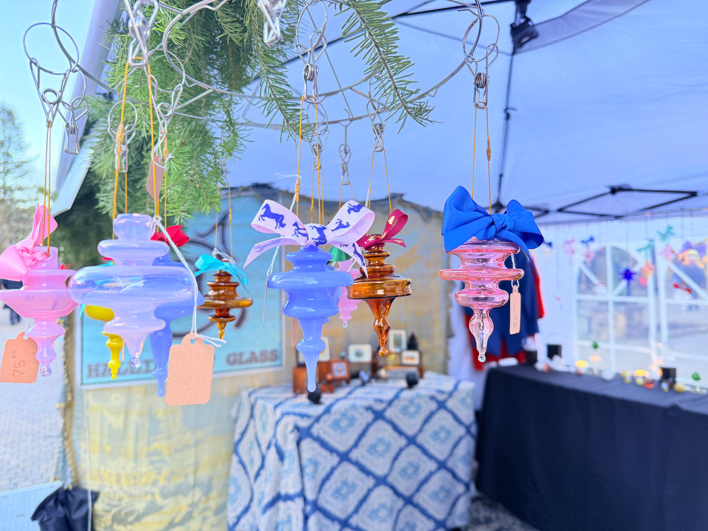 Cindy Lou Blue with Horse Bow