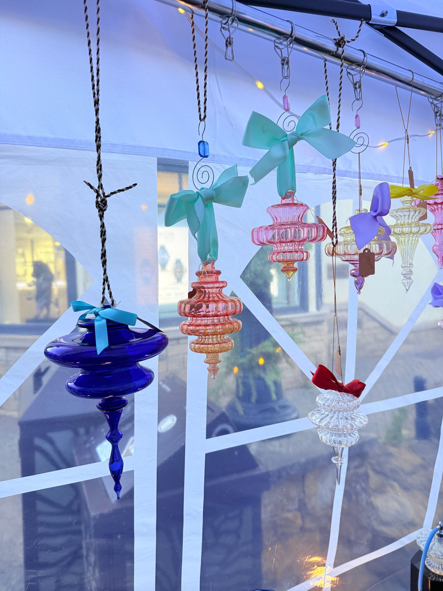 Royal Blue with Teal Bow