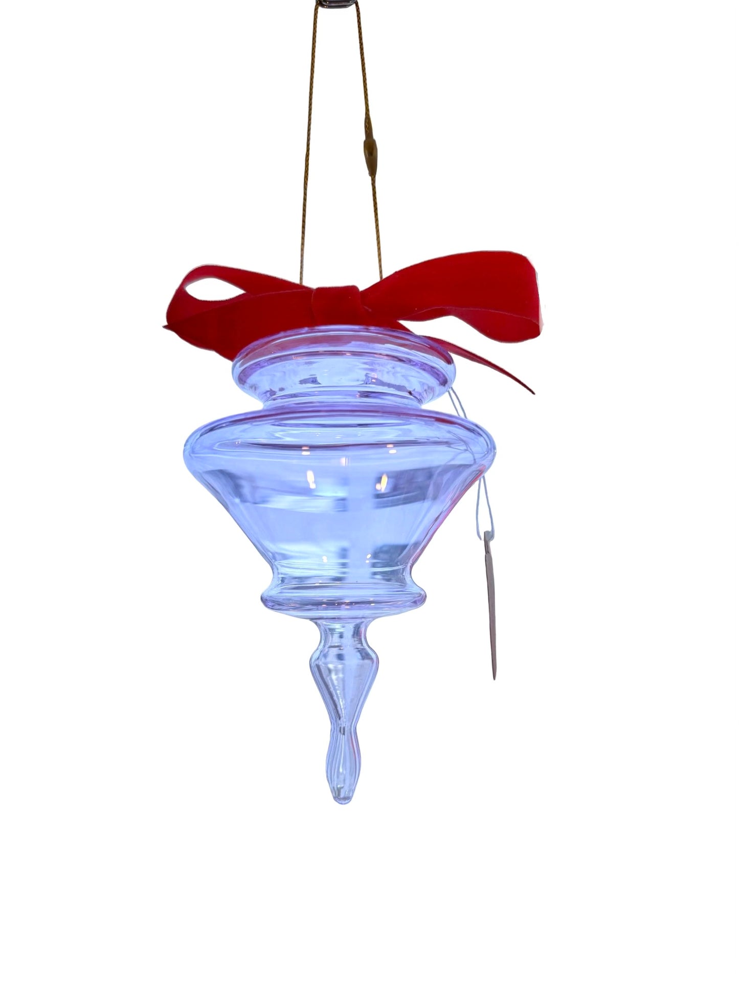 Lavender with  Velvet Chrimson Bow